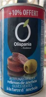 Olives vertes à la farce d’anchois