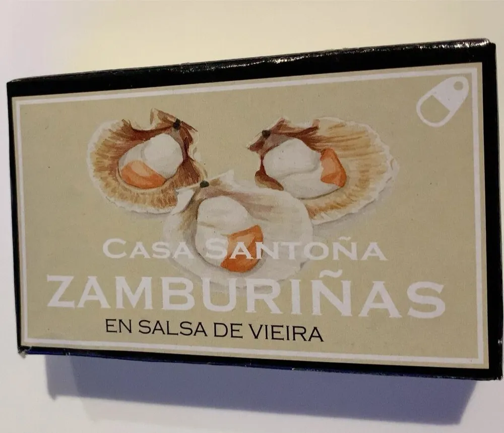 Zamburiñas en salsa de vieira