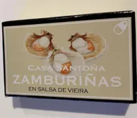 Zamburiñas en salsa de vieira