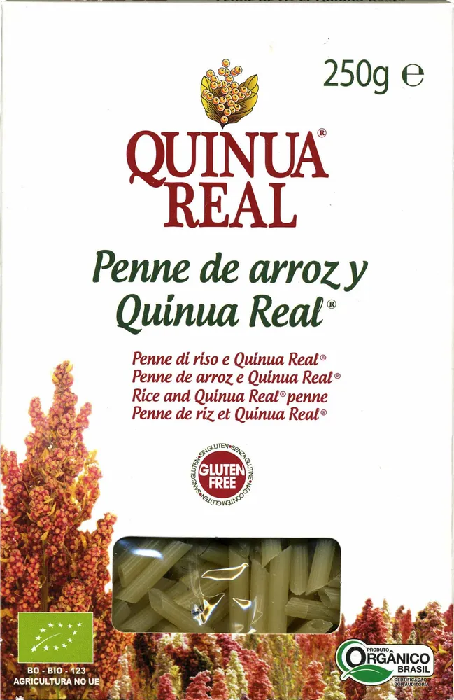 Penne de arroz y quinoa