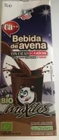 Bebida de avena con cacao