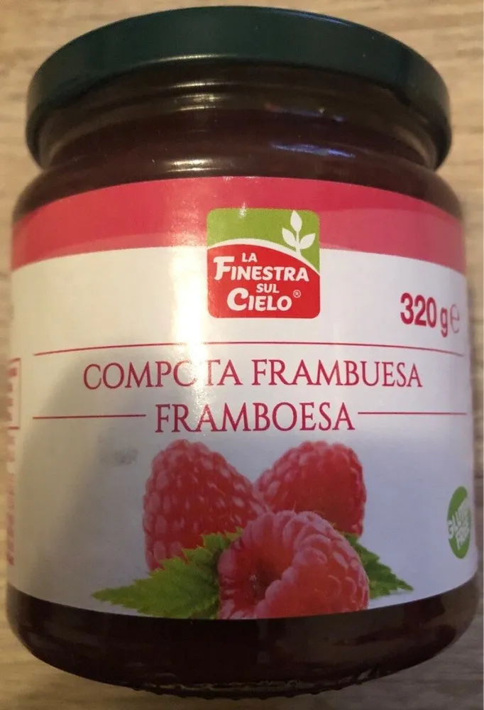 Compota de frambuesa