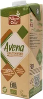 Bebida de avena bio sin gluten