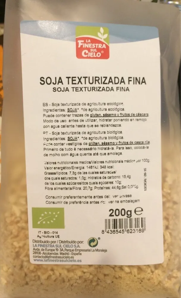 Soja texturizada fina