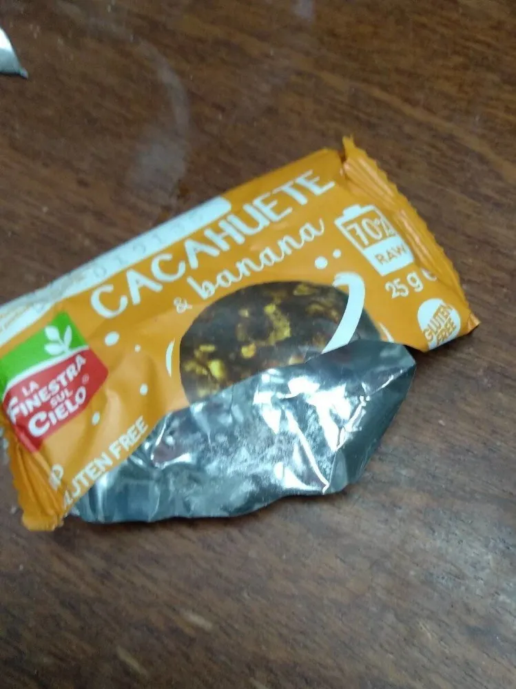 Cacahuete y banana