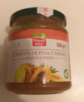 Compota de Piña y Papaya