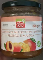 Compota de melocotón y mango