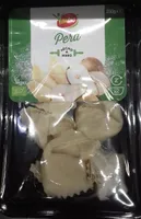 Pasta rellena de pera