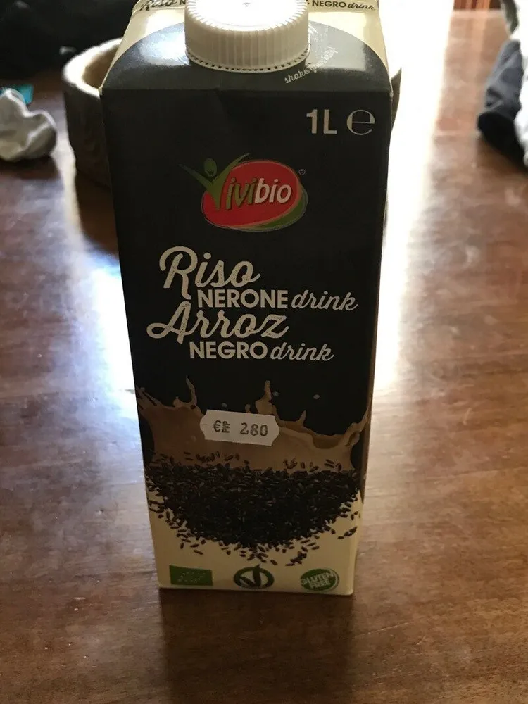 Arroz negro drink