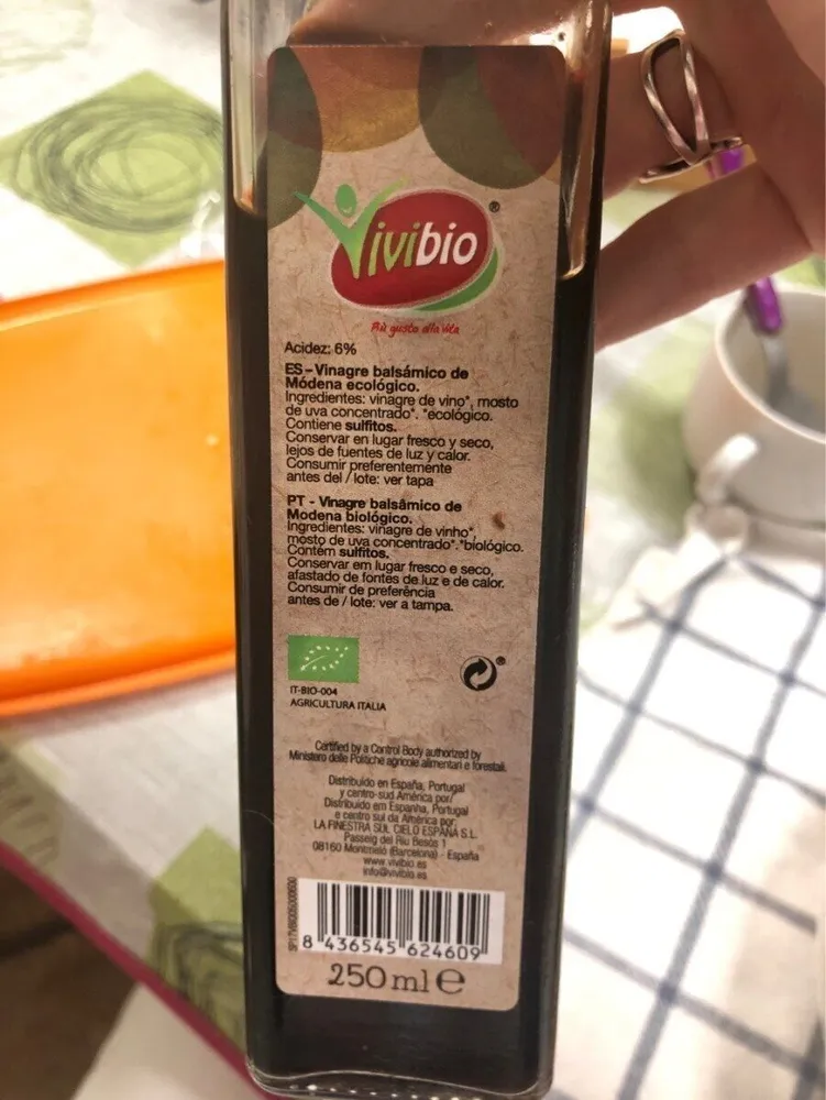 Vinagre Balsámico de Módena