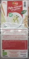 Tofu natural sin gluten