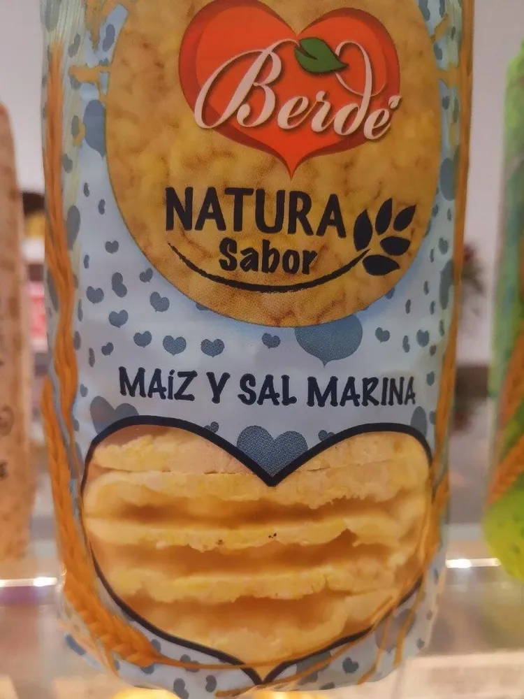Tortitas maiz con sal marina