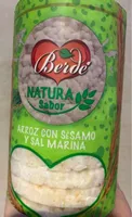 tortitas de arroz con sesamo y sal marina