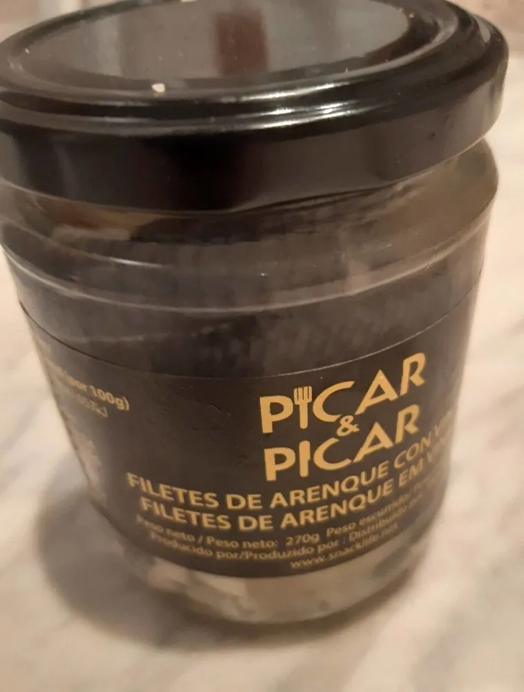 Filetes de Arenque con Vinagre