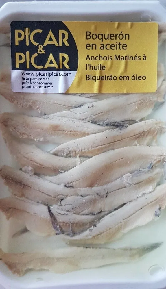 Boquerones en aceite