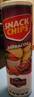 Snack chip barbacoa