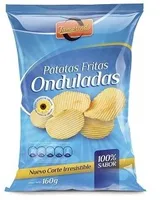 Patatas fritas onduladas