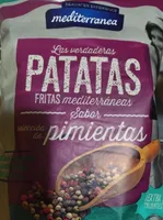 Patatas fritas mediterránea sabor pimienta