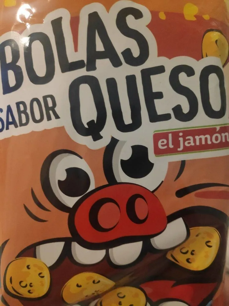 Bolas sabor queso