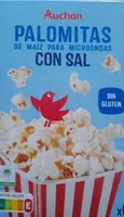 Palomitas de maíz para microondas con sal