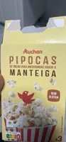 Palomitas de maíz con sabor a mantequilla