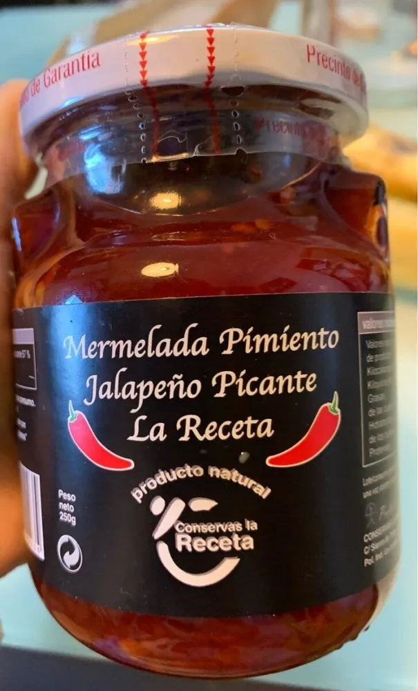 Mermelada pimiento jalapeño picante