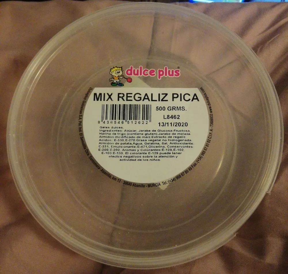 Mix regaliz pica
