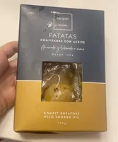 Patatas confitadas con aceite ahumado