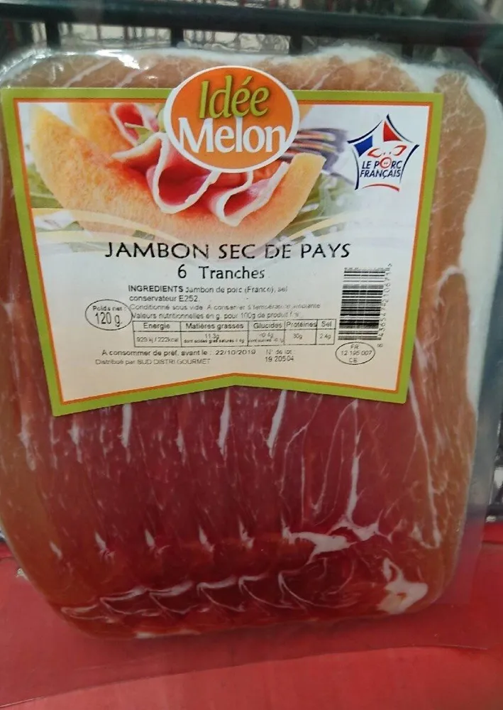 Jambon sec de pays