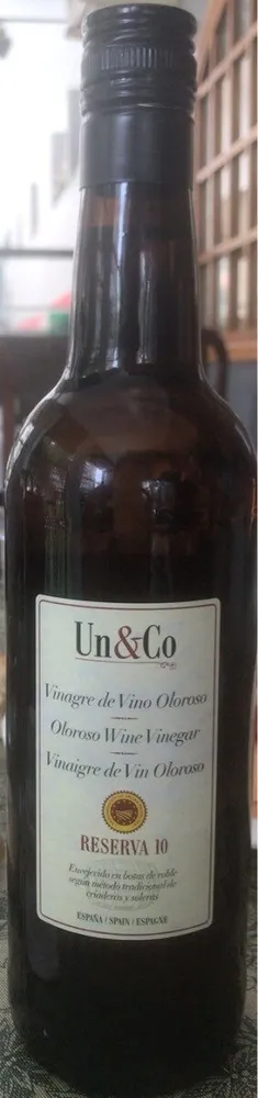 Vinagre de vino oloroso
