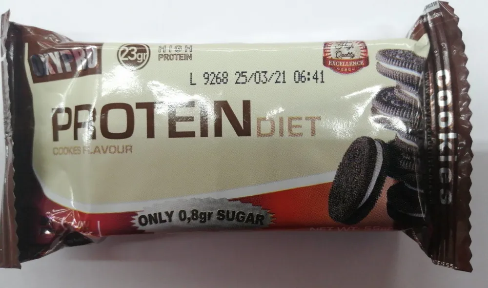 Protein diet bar