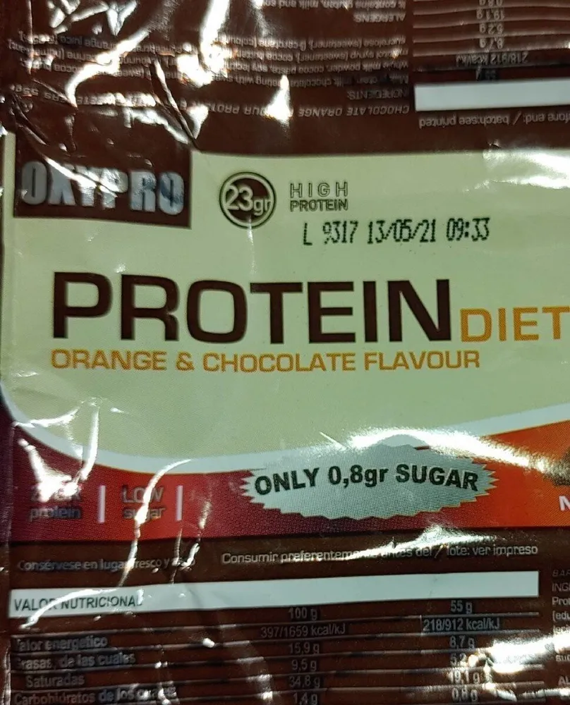 Oxypro protein diet