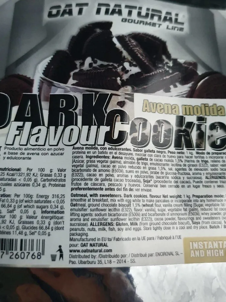 Dark Flavour Cookies