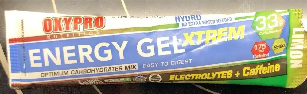 Oxypro energy gel