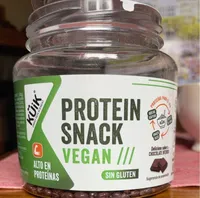 Snack con chocolate alto en proteina