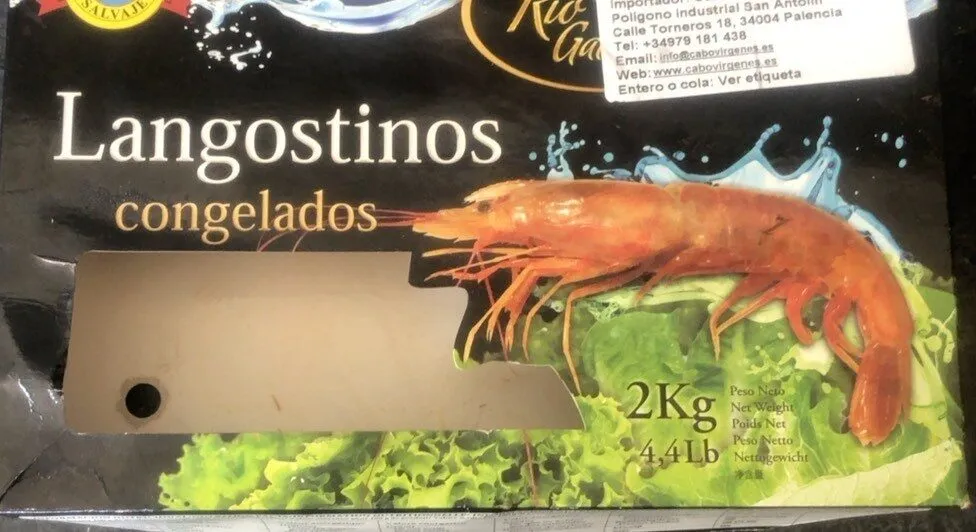 Langostino entero