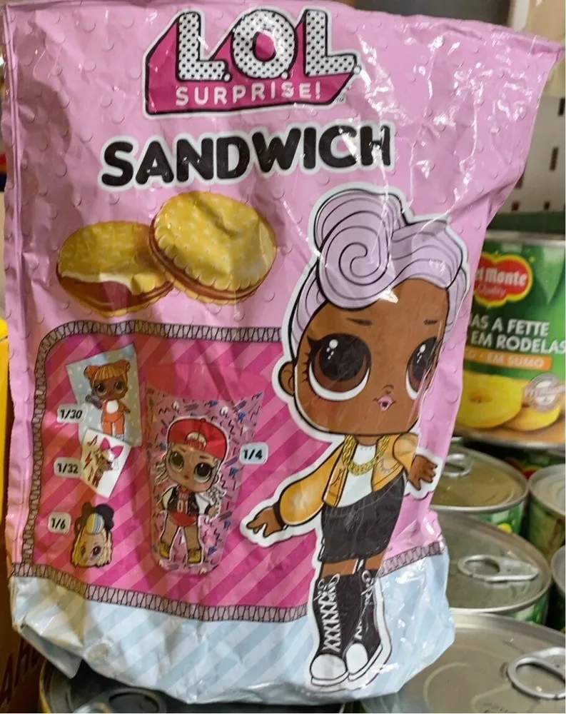 Sandwitch de chocolate lol surprise