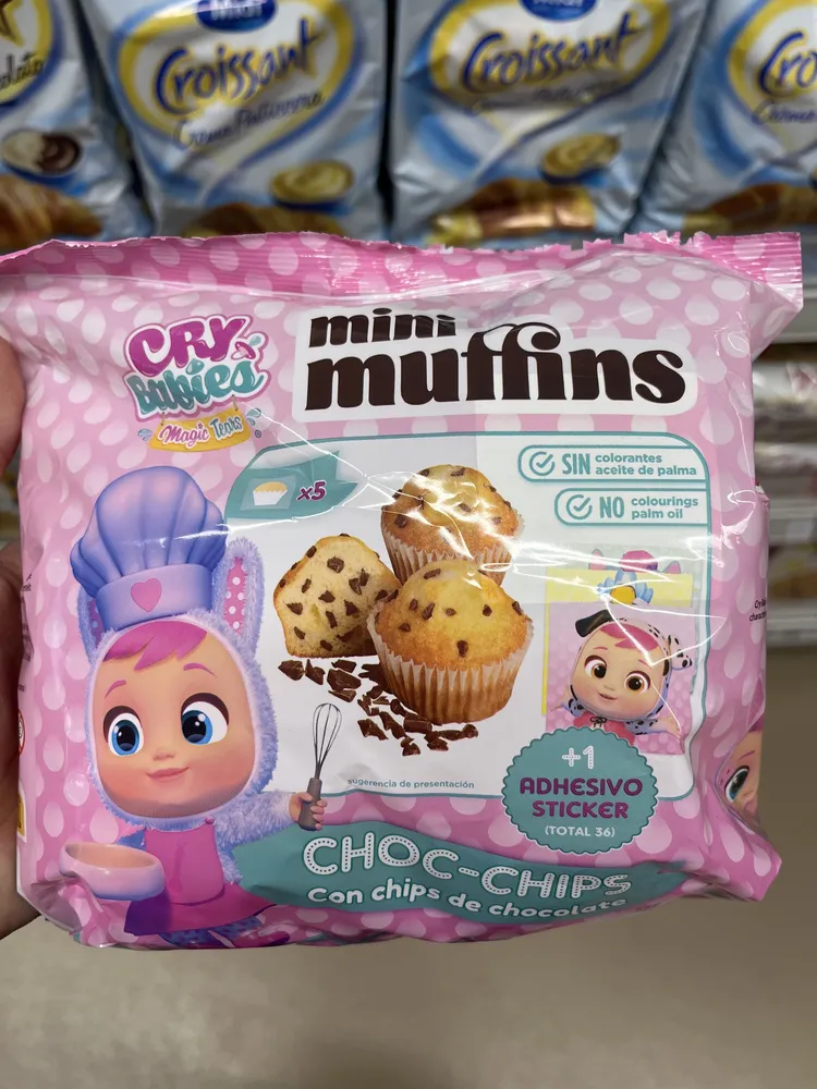Mini muffins Choco-Chips