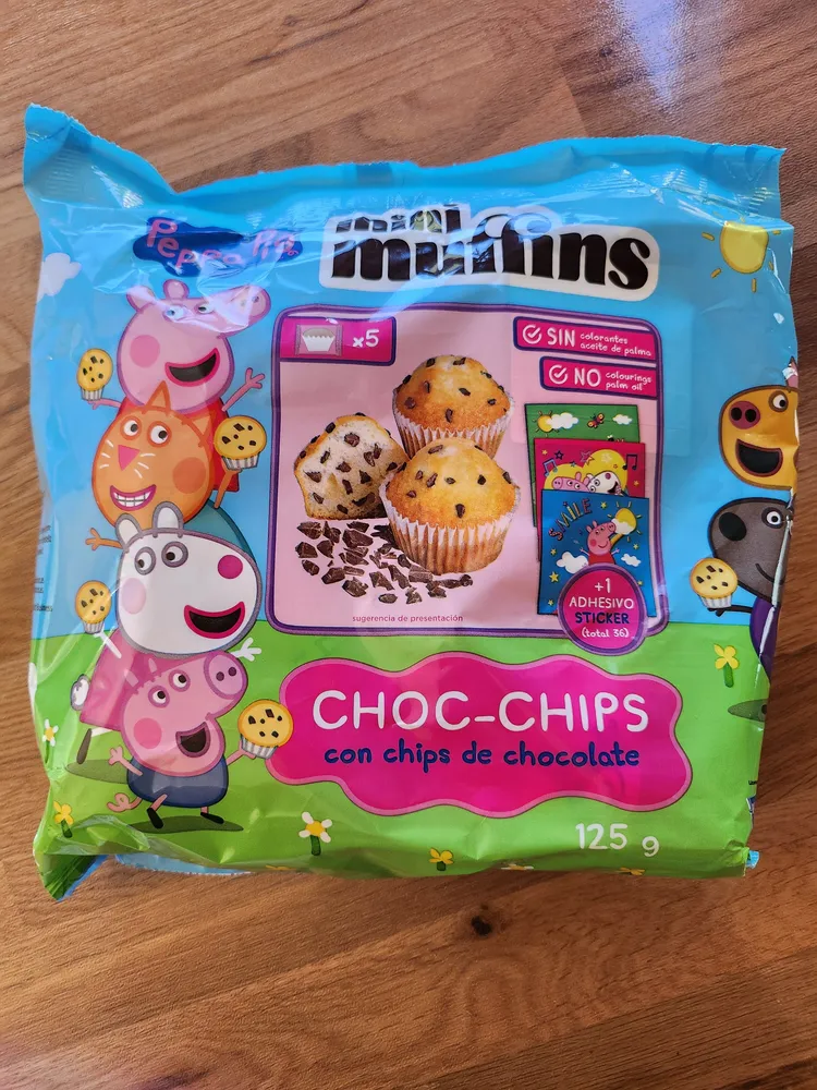 Muffins Choc-Chips