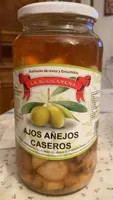 Ajos añejos caseros