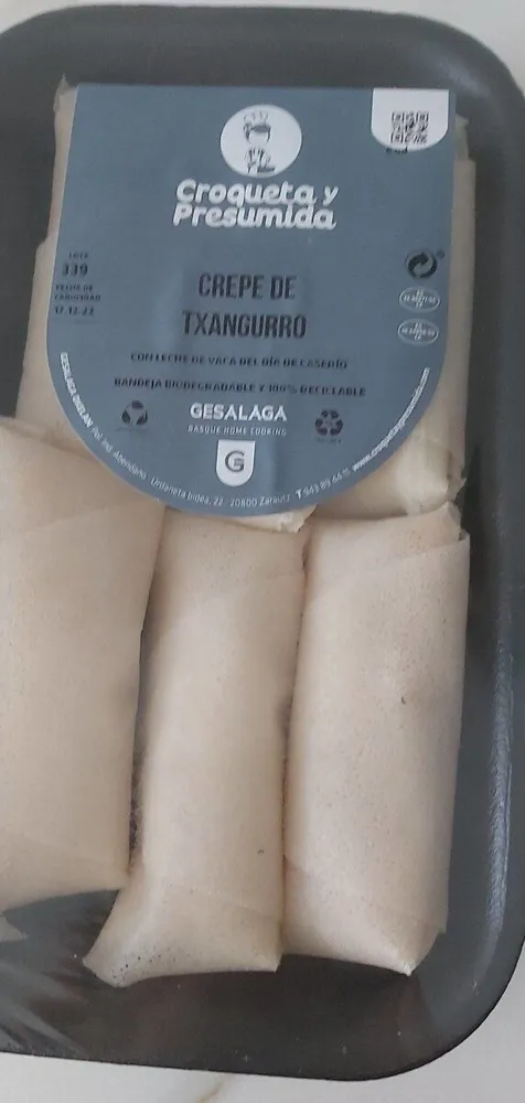 Crece de txangurro