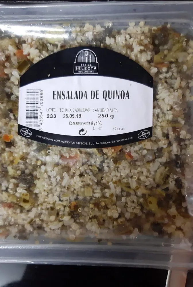 Ensalada de quinoa