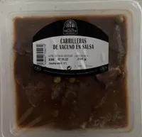 Carrilleras de vacuno en salsa