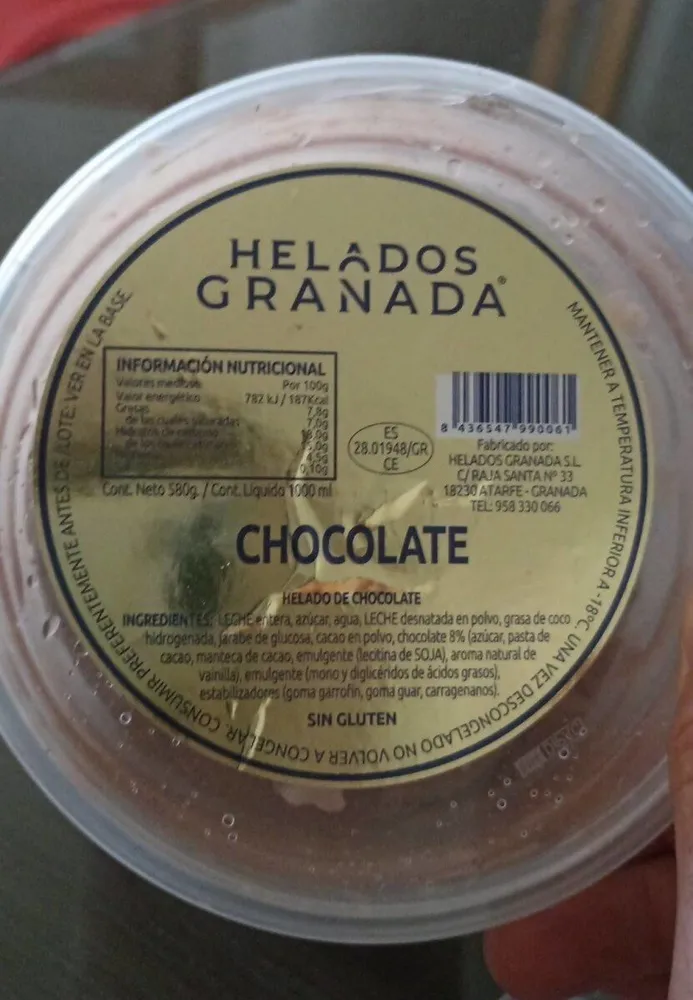 Helado de Chocolate