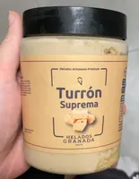 Helado Turrón