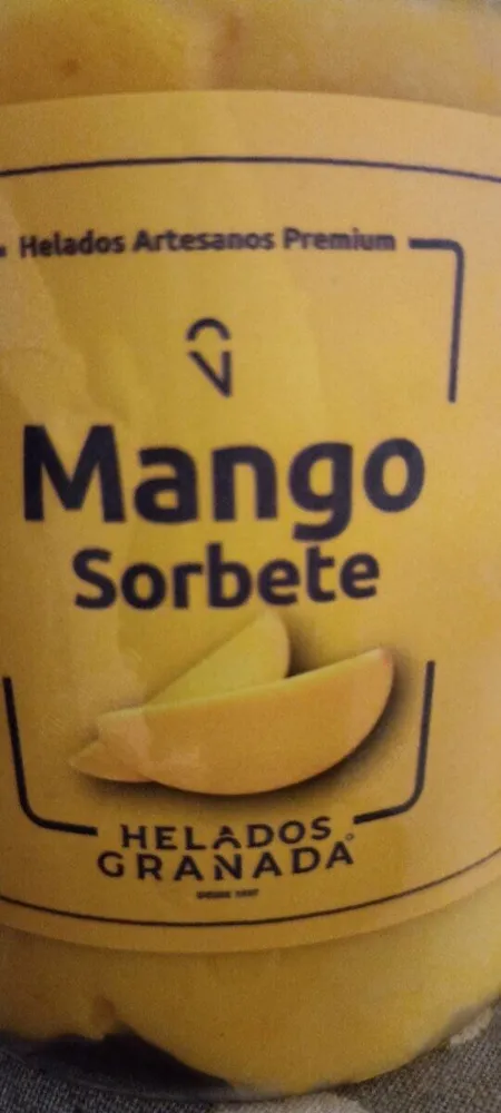 Sorbete de Mango