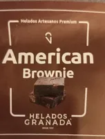 Helado American Brownie
