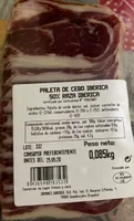 Paleta de Cerdo Iberica