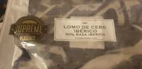 Lomo de cebo ibérico 50% raza ibérica