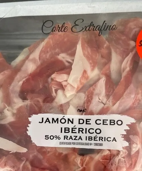 Jamón de cebo ibérico